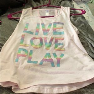 Shirt it has 2 stains but so far so god size 12 L